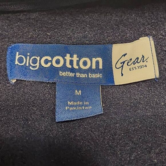 Big Cotton Gear Sarasota Florida1902 jacket navy blue full zip medium - Picture 5 of 7
